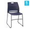 Flash Furniture Navy Plastic Stack Chair with Steel Sled Base, PK 5 5-RUT-NC499A-NAVY-GG - alternate 10